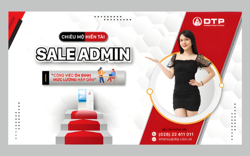 Banner tuyển dụng mẫu 4